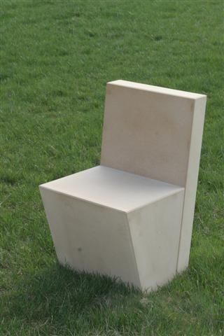 Silla modelo Buxo piedra artificial
