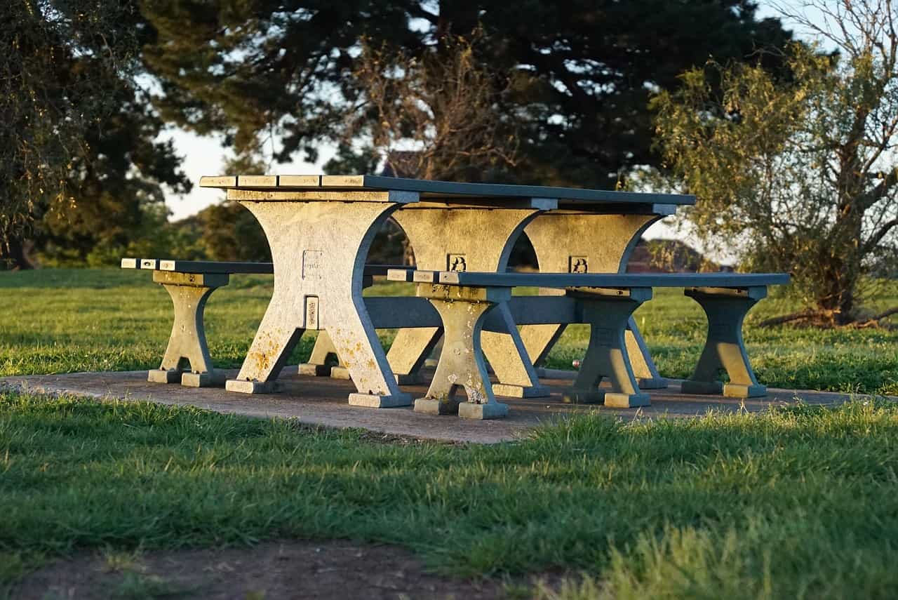 Beneficios de las mesas de picnic de hormigón