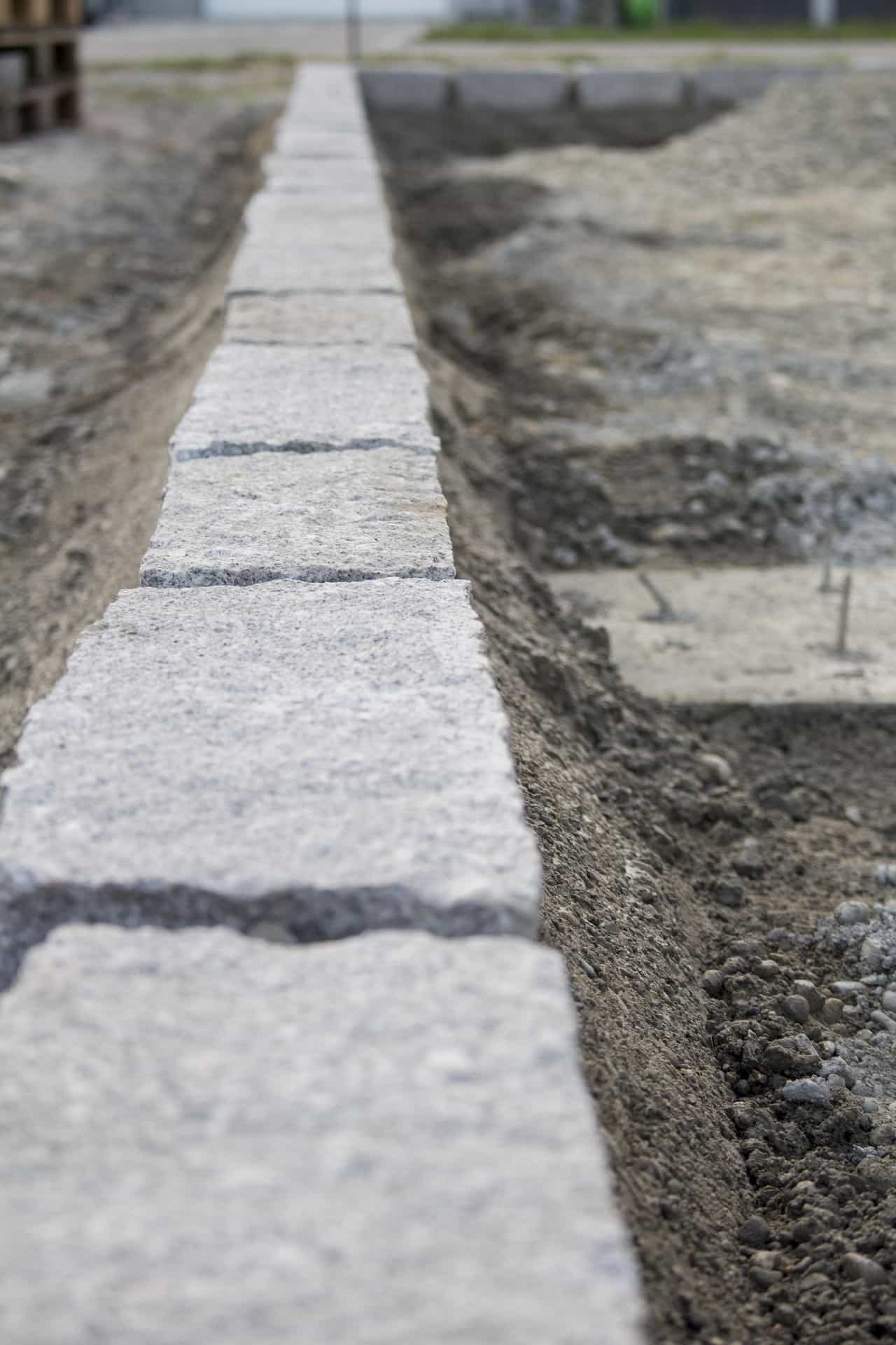 Construcción bordillo